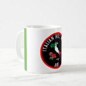 Mug *~* Italien Hot MAMA Italie Carte Italia (Devant gauche)