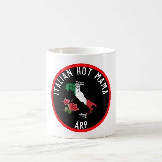 Mug *~* Italien Hot MAMA Italie Carte Italia (Centre)