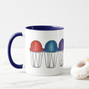 Mug Italien Shavi Ice Été Snocone Sno Cone Sweets