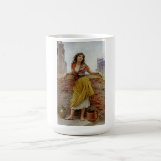 Mug Italienne Fille De Transporteur D'Eau (Centre)