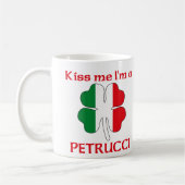 Mug Italiens personnalisés m'embrassent que je suis (Gauche)