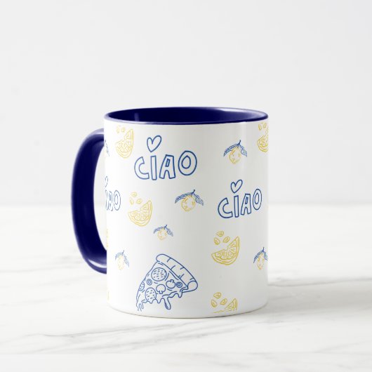 Mug Italy Lover– Ciao Italian Vibes (Devant gauche)