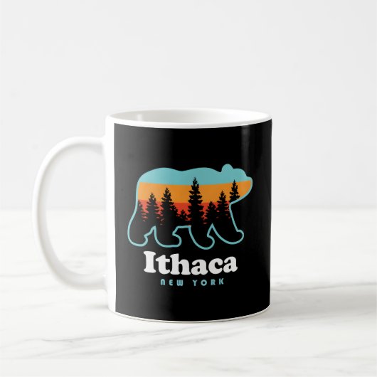 Mug Ithaca Ny Bear Ithaca New York (Gauche)