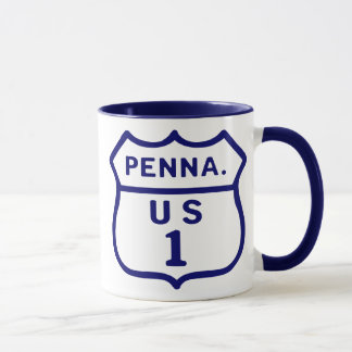 Mug Itinéraire 1 de route de PA/US