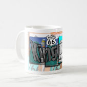 Mug Itinéraire 66 de Kingman Arizona (Devant gauche)