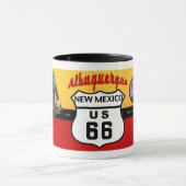 Mug Itinéraire 66 des USA de nostalgique - le Nouveau (Centre)