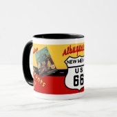 Mug Itinéraire 66 des USA de nostalgique - le Nouveau (Devant gauche)