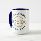 Mug itinéraire NC 500 (Devant gauche)