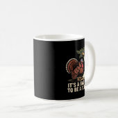 Mug It's A Bad Day To Be A Turkey Funny Turkey Christm (Devant droit)