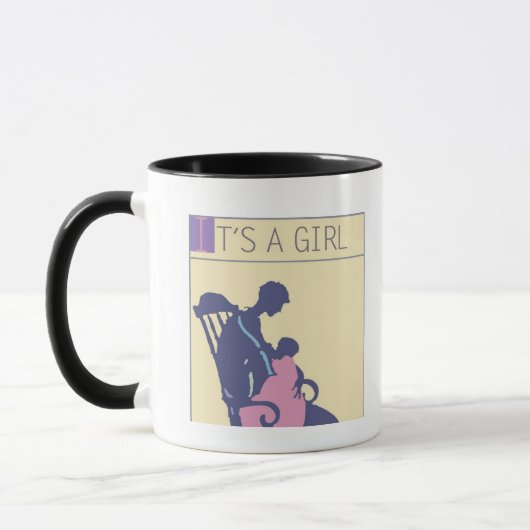 Mug <It's a Girl> par Steve Collier (Gauche)