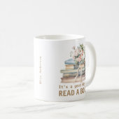 Mug It's a Good Day to Read a Book Teacher Reading  (Devant droit)