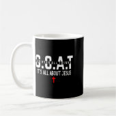 Mug It's All About Jesus God Over All Things Jesus The (Gauche)