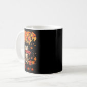 Mug Its Fall Yall Thanksgiving Cat Leaf Fall Tree Hell (Devant gauche)