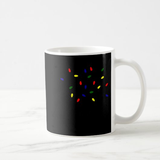 Mug It's Fine I'm Fine Christmas Lights Teacher Xmas (Droite)