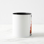 Mug Its Fine Im Fine Everything, Meme Dog Coffee (Centre)