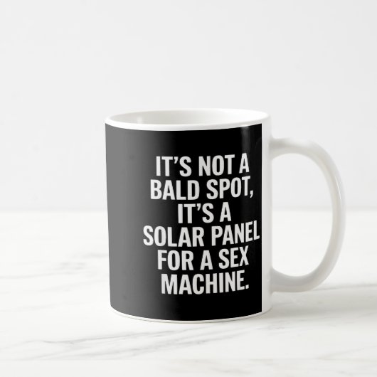 Mug It's Not A Bald St It's A Solar Panel Funny Dad Gi (Droite)