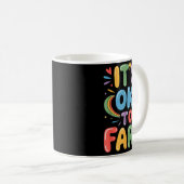 Mug It's Ok To Fart Funny Gas Humor Design Flatulence  (Devant droit)