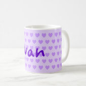 Mug Ivan en violet (Devant droit)