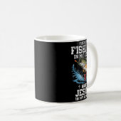 Mug I've Got Fishing In My Veins And Jesus In My Heart (Devant droit)