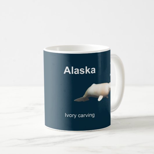 Mug Ivory Beluga (Devant droit)
