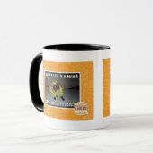 Mug Iz I pas un chat. Iz une salade (Devant gauche)