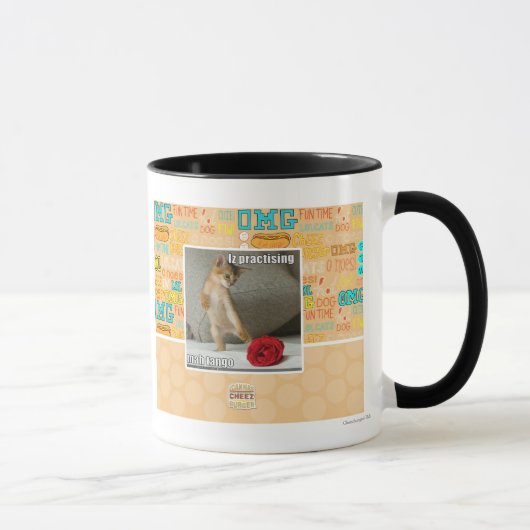 Mug Iz pratiquant le tango d'heure-milliampère (Droite)