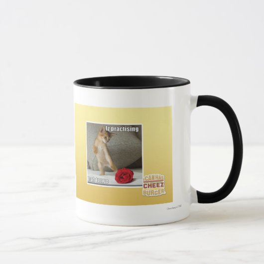 Mug Iz pratiquant le tango d'heure-milliampère (Droite)
