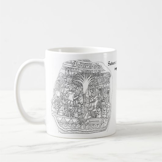 Mug Izapa Stela 5 (Gauche)