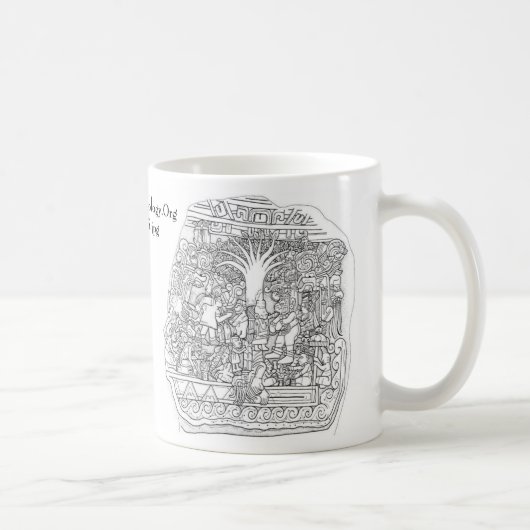 Mug Izapa Stela 5 (Droite)