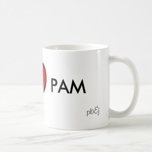 MUG J'<3 PAM (Droite)
