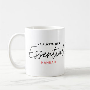 Mug J’ai toujours été essentiel à la typographie moder