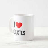 MUG J'❤️ AXOLOTLS J'AIME AXOLOTLS J'AIME AXOLOTLS (Devant gauche)