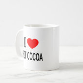 MUG J'❤️ CHOCOLAT CHAUD J'AIME CHOCOLAT CHAUD J'AIME C (Devant gauche)