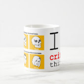 Mug J'❤️ la pensée critique (Centre)