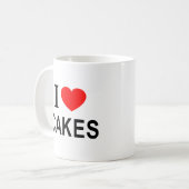 MUG J'❤️ LES GÂTEAUX J'AIME LES GÂTEAUX J'AIME LES GÂT (Devant gauche)