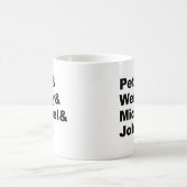 Mug J.M. Barrie Peter Pan | Peter Wendy Michael John (Centre)