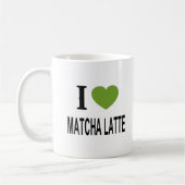 MUG J'❤️ MATCHA LATTE J'AIME MATCHA LATTE I COEUR MATC (Gauche)