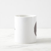 Mug J Monogramme floral initial (Centre)