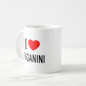 MUG J'❤️ PAGANINI J'AIME PAGANINI J'AIME PAGANINI (Devant gauche)