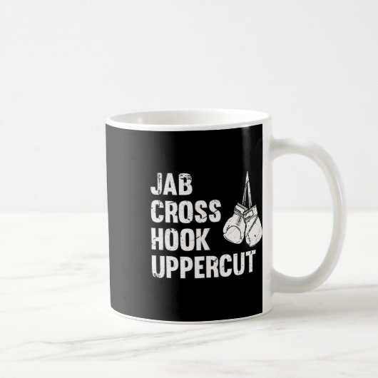 Mug Jab Cross Hook Uppercut Boxing technique de combat (Droite)