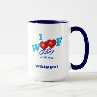 Mug J'aboie le whippet