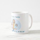Mug J'accouche des jumeaux (Devant droit)