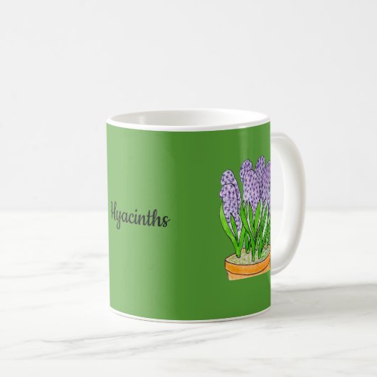 Mug Jacinthes (Devant droit)