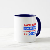 Mug Jack Burton Pour Président 2028 (Devant droit)