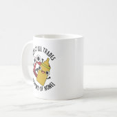 Mug Jack des métiers, moutarde de rien Blague drôle (Devant gauche)