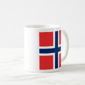 Mug Jack naval Norvège, Norvège (Devant droit)
