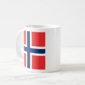 Mug Jack naval Norvège, Norvège (Devant gauche)