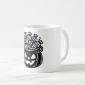 Mug Jack-o-Lantern Citrouille Pail Halloween Candy (Devant droit)