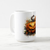 Mug Jack-O-Lantern éffrayant (Devant gauche)