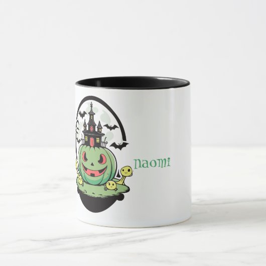 Mug Jack-o'-lantern et la demeure hantée (Centre)